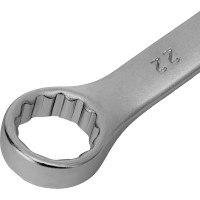 Комбинированный ключ STELS 22 мм, CrV, матовый хром 15216