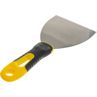 Шпатель с профилированным нержавеющим полотном и 2к ручкой 100мм STAYER PROFESSIONAL 10045-10