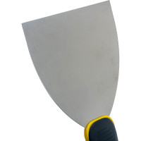 Шпатель с профилированным нержавеющим полотном и 2к ручкой 100мм STAYER PROFESSIONAL 10045-10