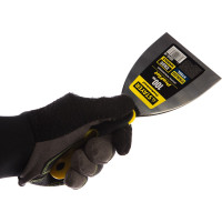 Шпатель с профилированным нержавеющим полотном и 2к ручкой 100мм STAYER PROFESSIONAL 10045-10