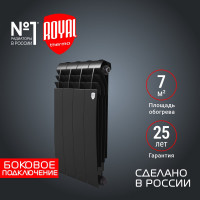 Радиатор Royal Thermo BiLiner 500/NoirSable - 4 секц. НС-1176311