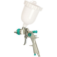 Краскораспылитель STELS AG 801 HVLP гравитационный, сопло 1.5 мм и 1.8 мм 57360