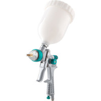 Краскораспылитель STELS AG 801 HVLP гравитационный, сопло 1.5 мм и 1.8 мм 57360