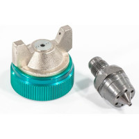 Краскораспылитель STELS AS 702 НP профессиональный, всасывающего типа, сопло 1.8 мм и 2.0 мм 57364