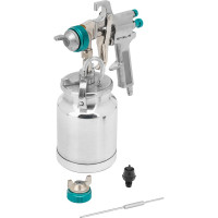 Краскораспылитель STELS AS 702 НP профессиональный, всасывающего типа, сопло 1.8 мм и 2.0 мм 57364