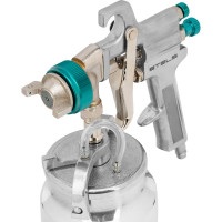 Краскораспылитель STELS AS 702 НP профессиональный, всасывающего типа, сопло 1.8 мм и 2.0 мм 57364