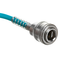 Полиуретановый спиральный шланг с быстросъемными соединениями (6х8 мм; 10 м) Stels 57007