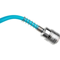 Полиуретановый спиральный шланг с быстросъемными соединениями (6х8 мм; 10 м) Stels 57007