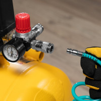 Полиуретановый спиральный шланг с быстросъемными соединениями (6х8 мм; 15 м) Stels 57009