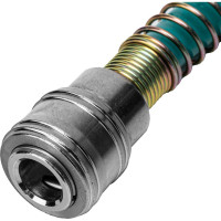 Полиуретановый спиральный шланг с быстросъемными соединениями (6х8 мм; 15 м) Stels 57009