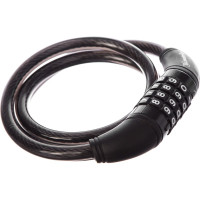 Тросовый универсальный замок с кодовым механизмом MATRIX 10х950 мм 91818