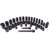 Набор ударных торцевых головок и аксессуаров (17-46 мм; 3/4"; 40 предметов)  Hans TTF-41