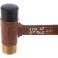 Молоток с наконечником латунь/пластик NAREX 631g 875642