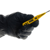 Цифровой тестер напряжения со световым индикатором 12-220В, 125мм STAYER MASTER 45290