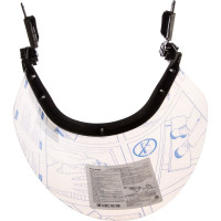 Защитный лицевой щиток с креплением на каске РОСОМЗ КБТ ВИЗИОН TITAN 04330