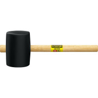 Чёрная резиновая киянка STAYER 1100 г 20505-100