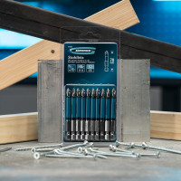 Набор бит (Ph2; 70 мм, сталь S2) 10 шт. GROSS 11262