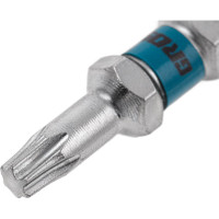 Упаковка бит GROSS TORX 15x50, сталь S2, 10 шт // 11469