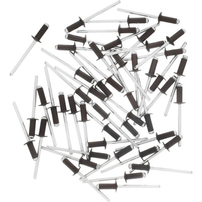 Заклепки RAL 8017 (4.0х10 мм; темно-коричневый) 50 шт. MATRIX 40680