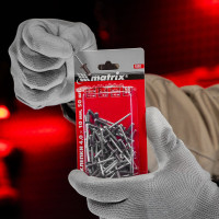 Заклепки RAL 8017 (4.0х10 мм; темно-коричневый) 50 шт. MATRIX 40680