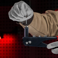 Заклепки RAL 8017 (4.0х10 мм; темно-коричневый) 50 шт. MATRIX 40680