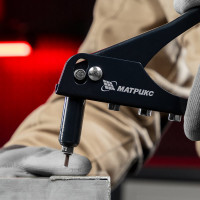 Заклепки RAL 8017 (4.0х10 мм; темно-коричневый) 50 шт. MATRIX 40680