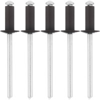 Заклепки RAL 8017 (4.0х10 мм; темно-коричневый) 50 шт. MATRIX 40680