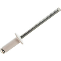 Заклепки RAL 9003 (4.0х10 мм; сигнально-белый) 50 шт. MATRIX 40682