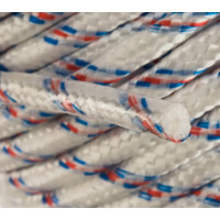 Плетёный полипропиленовый 16-прядный фал с полипропиленовым сердечником, диаметр 8мм, бухта 100м, 520кгс СИБИН 50215-08