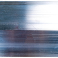 Алюминиевое правило, профиль-трапеция, 1м СИБИН 10725-1.0