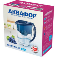 Водоочиститель кувшин Аквафор Престиж черный