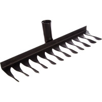 Грабли без черенка с 12 витыми зубьями, d30 СПЕЦ КПБ-ГРВИТ-12