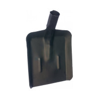 Совковая лопата ЛСП с рёбрами жёсткости, без черенка, черная Павлово СПЕЦ КПБ-ЛСПЧ