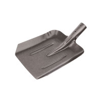 Совковая лопата ЛСП с рёбрами жёсткости, без черенка, черная Павлово СПЕЦ КПБ-ЛСПЧ