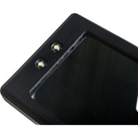 Смотровое прямоугольное зеркало WIEDERKRAFT с телескопической рукояткой с подсветкой WDK-65451