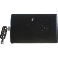 Смотровое прямоугольное зеркало WIEDERKRAFT с телескопической рукояткой с подсветкой WDK-65451