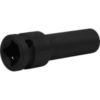 Головка торцевая ударная удлиненная 6-ти гранная, тип N19KL-11 (11 мм; 1/2'') NORGAU 064045011