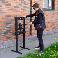 Напольный гидравлический пресс WIEDERKRAFT 12 т WDK-80112