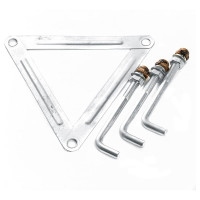 Садово-парковый светильник, столб шестигранный 2*60W E27 230V, черное золото Feron PL157 11325