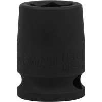 Головка торцевая ударная 6-ти гранная, тип N30K-13 (13 мм; 3/8'') NORGAU 064021013