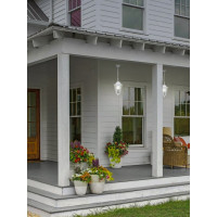 Садово-парковый светильник, шестигранный на цепочке 60W E27 230V, белый FERON 6105/PL6105 11059