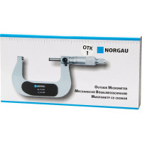 Гладкий микрометр NORGAU 50-75 мм/0,01 мм, тип NM-75 041001075