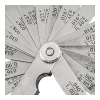 Набор щупов NORGAU 0.05-1.00ммх20 нержавеющая сталь 100 мм 045158103