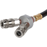 Разветвитель пневматический V-образный (1/4"; рапид EURO) WIEDERKRAFT WDK-82MV