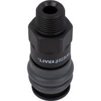 Композитное быстроразъёмное соединение (рапид- 3/8"М) WIEDERKRAFT WDK-830SM