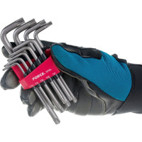 Набор Г-образных удлиненных ключей FORCE Т10-Т50 9 предметов 5098L