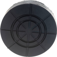 Адаптер для бутылочных домкратов с резиновой накладкой, диаметр штока 22мм MATRIX 50907