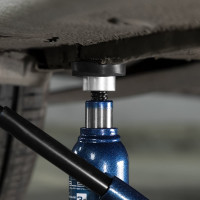 Адаптер для бутылочных домкратов с резиновой накладкой, диаметр штока 32мм MATRIX 50909