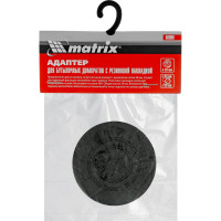 Адаптер для бутылочных домкратов с резиновой накладкой, диаметр штока 28мм MATRIX 50908