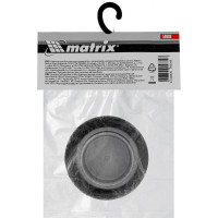 Адаптер для бутылочных домкратов с резиновой накладкой, диаметр штока 28мм MATRIX 50908